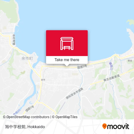 旭中学校前 map