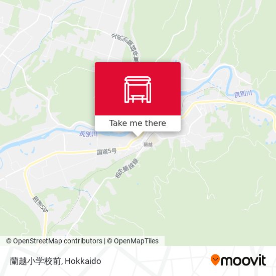 蘭越小学校前 map