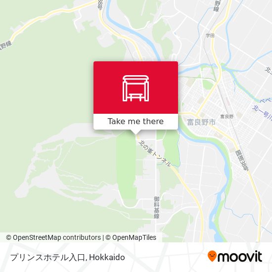 プリンスホテル入口 map