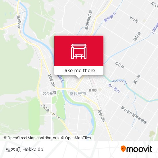 桂木町 map