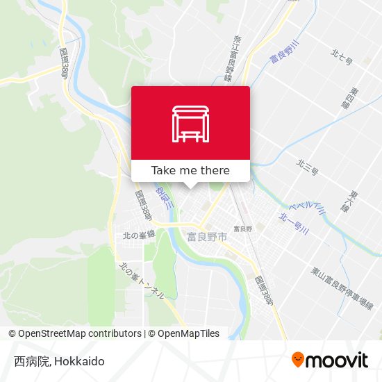 西病院 map