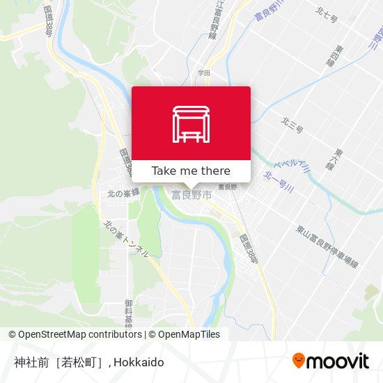 神社前［若松町］ map