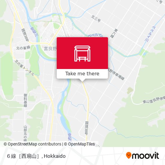 ６線［西扇山］ map