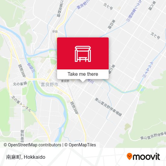 南麻町 map