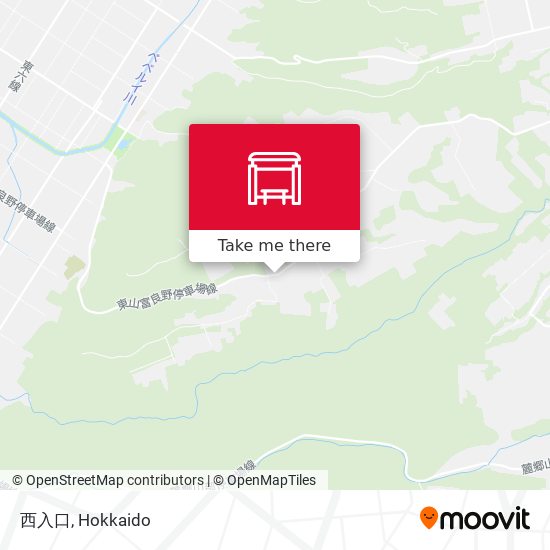 西入口 map