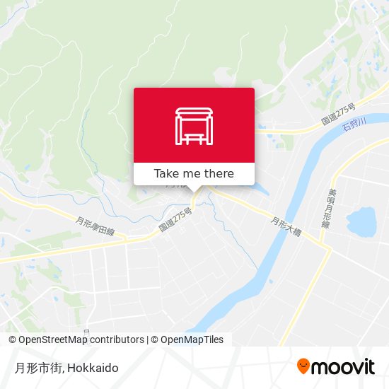 月形市街 map