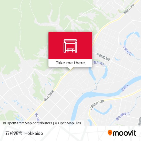 石狩新宮 map