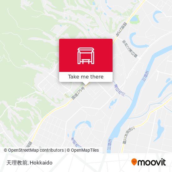 天理教前 map