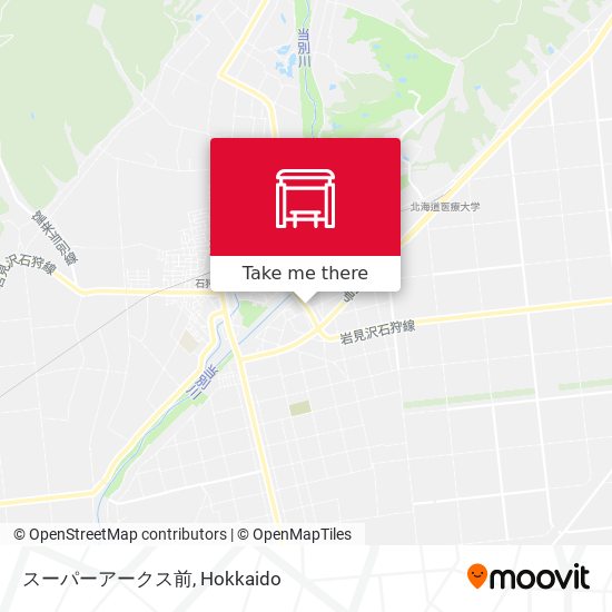 スーパーアークス前 map