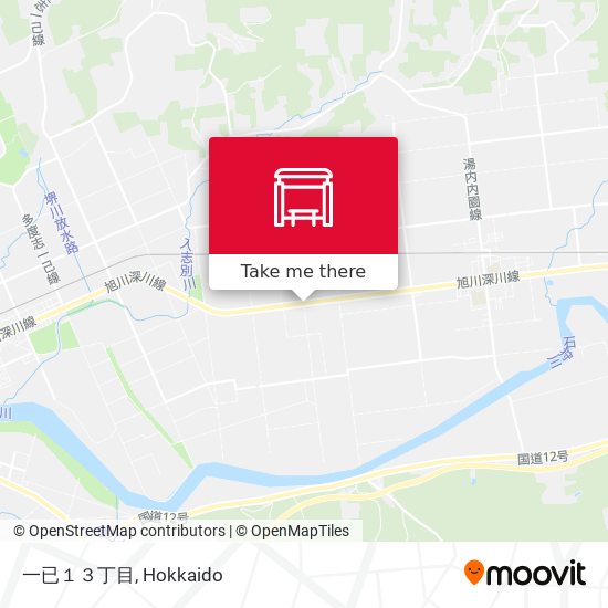 一已１３丁目 map