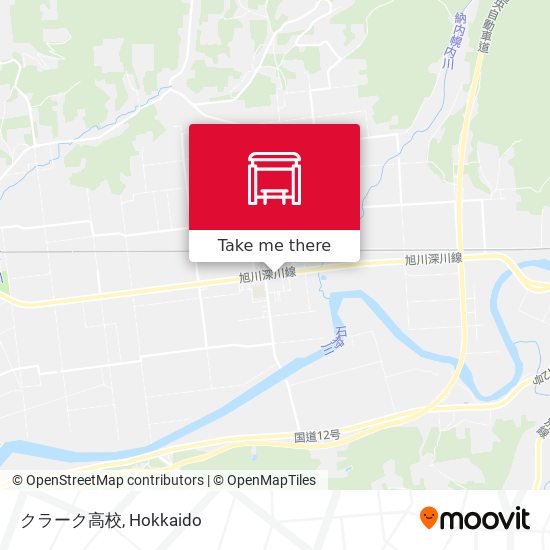 クラーク高校 map