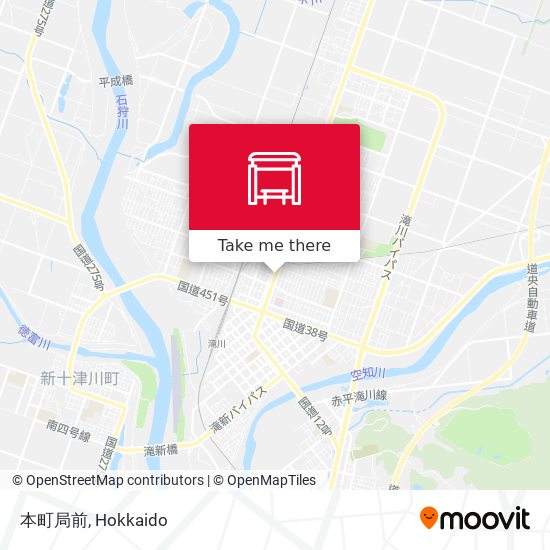 本町局前 map