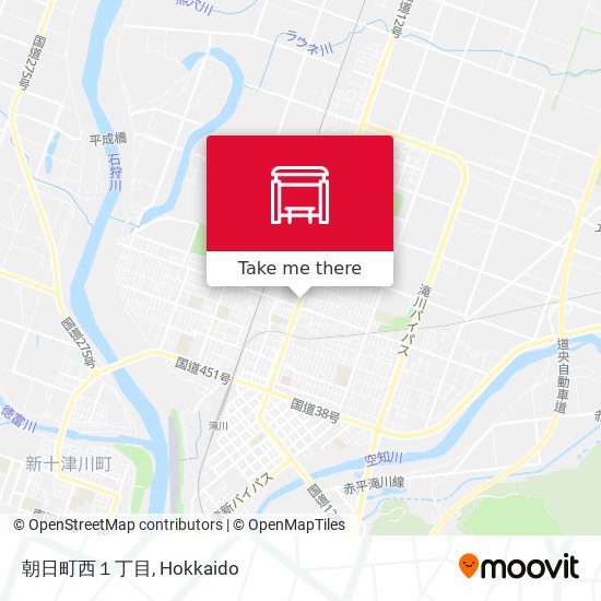 朝日町西１丁目 map