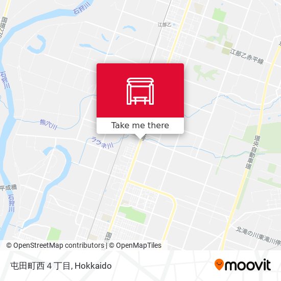 屯田町西４丁目 map