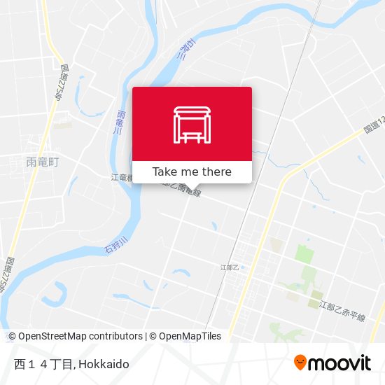 西１４丁目 map