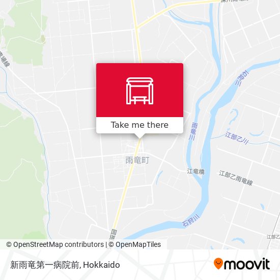 新雨竜第一病院前 map