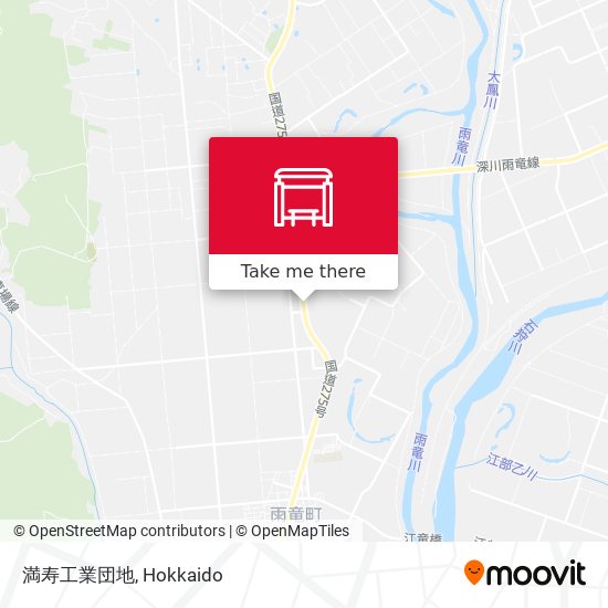 満寿工業団地 map