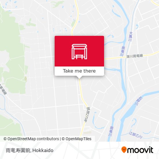 雨竜寿園前 map