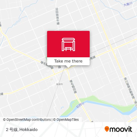 ２号線 map