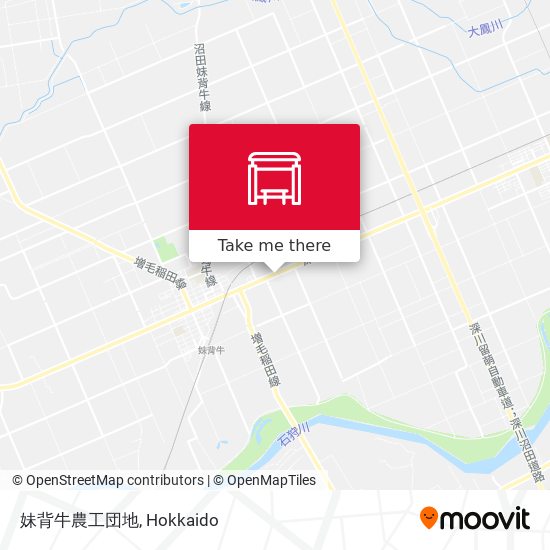 妹背牛農工団地 map