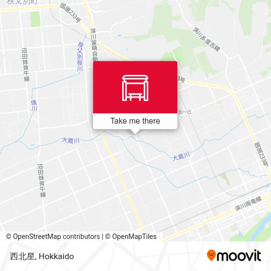 西北星 map