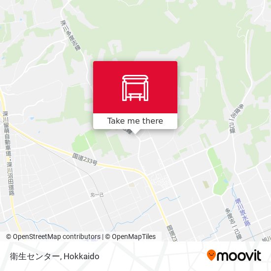 衛生センター map