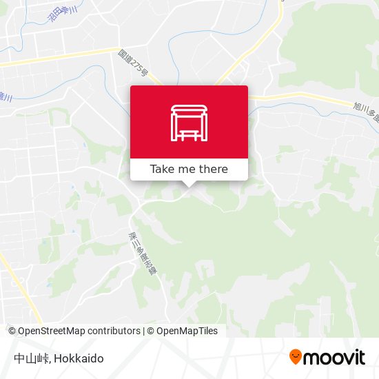 中山峠 map