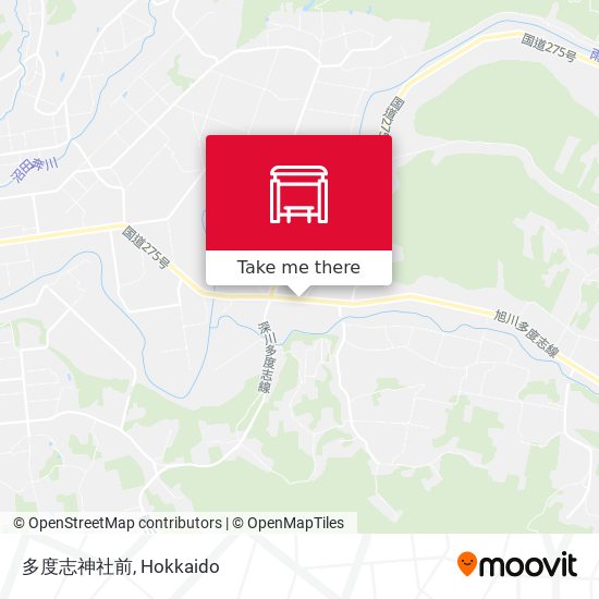 多度志神社前 map