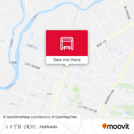 １５丁目［滝川］ map
