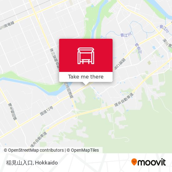 稲見山入口 map