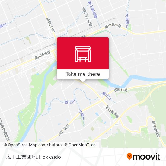 広里工業団地 map