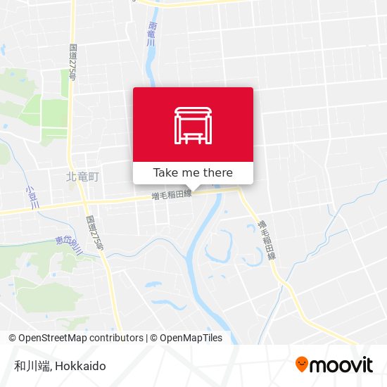 和川端 map