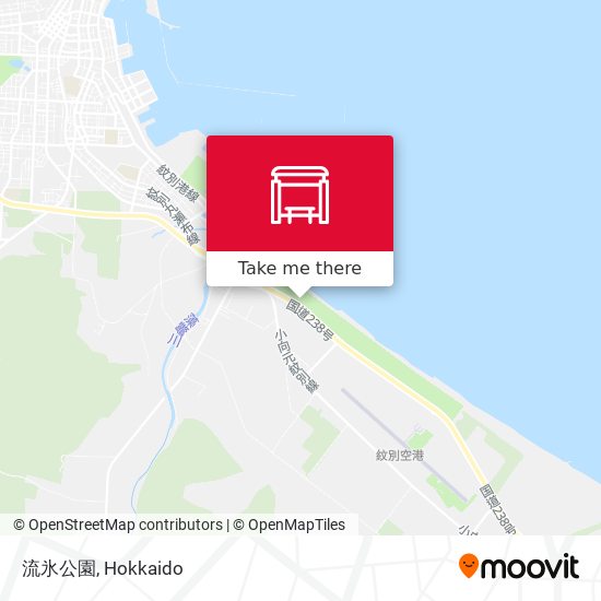 流氷公園 map