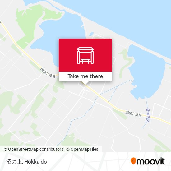 沼の上 map