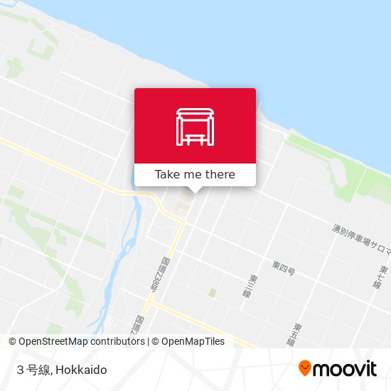 ３号線 map