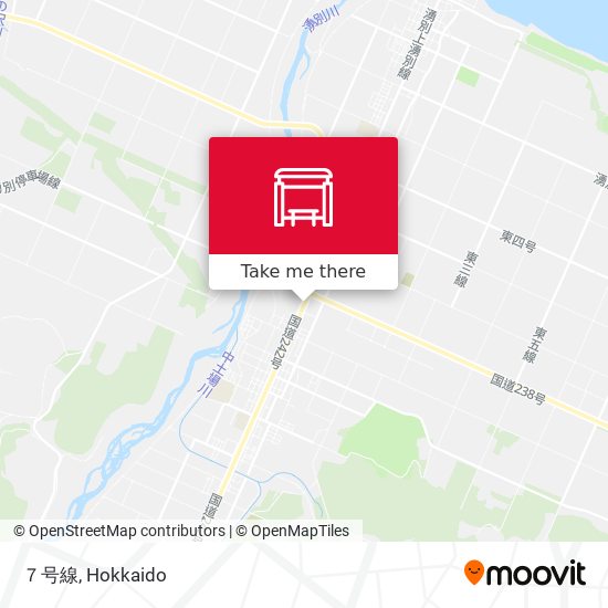 ７号線 map