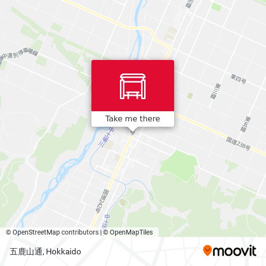 五鹿山通 map