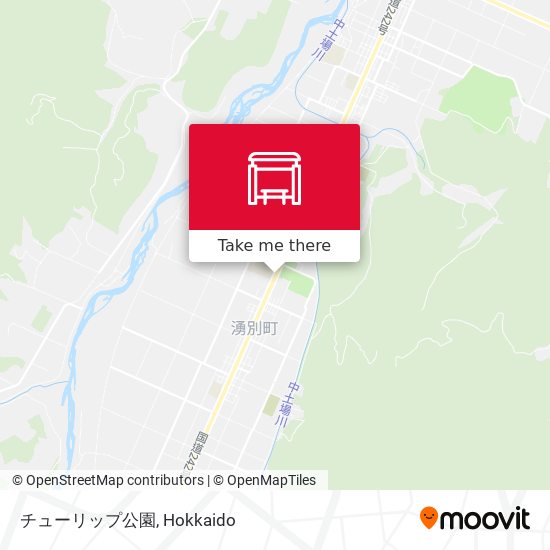チューリップ公園 map