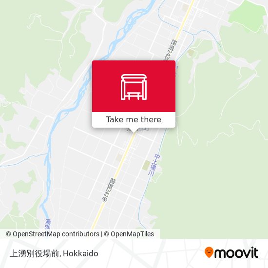 上湧別役場前 map