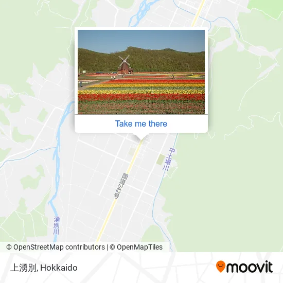 上湧別 map