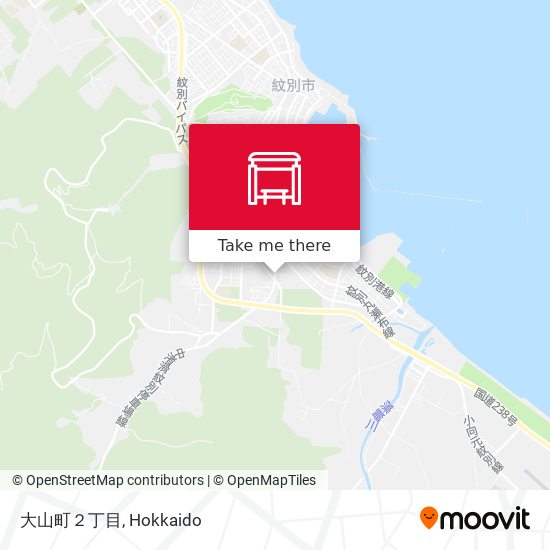 大山町２丁目 map