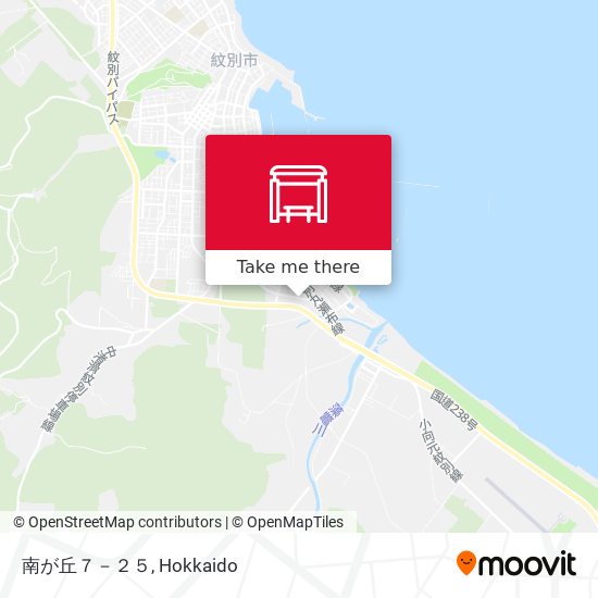 南が丘７－２５ map