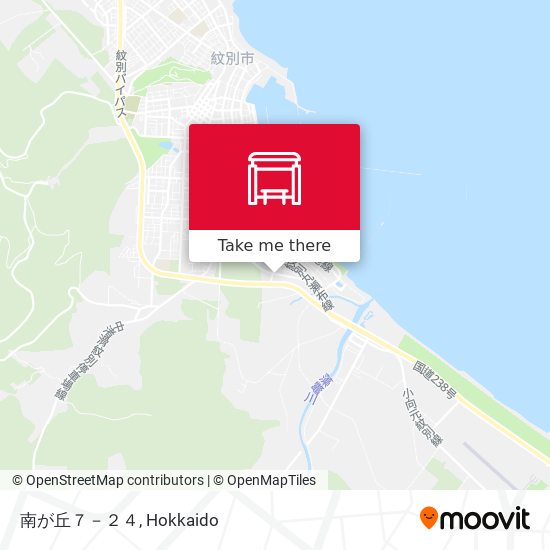 南が丘７－２４ map