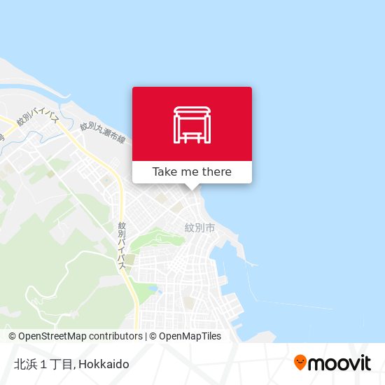 北浜１丁目 map
