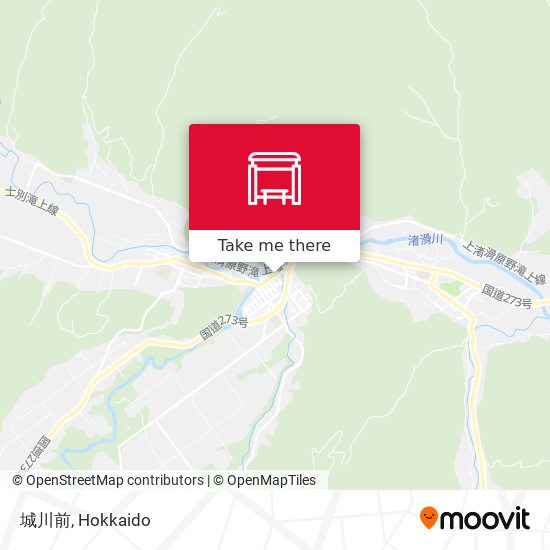 城川前 map