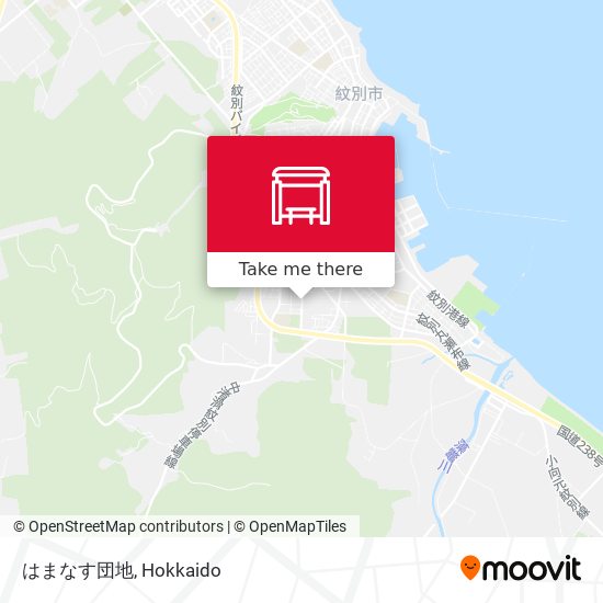 はまなす団地 map