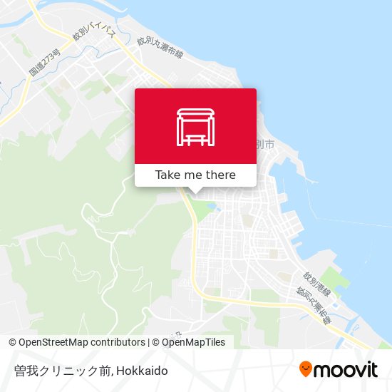 曽我クリニック前 map
