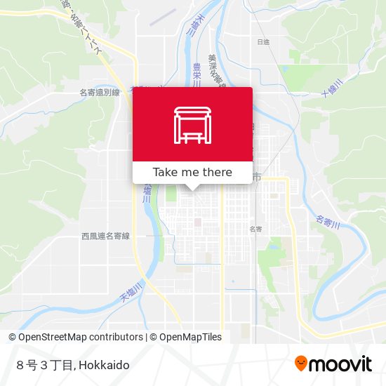 ８号３丁目 map