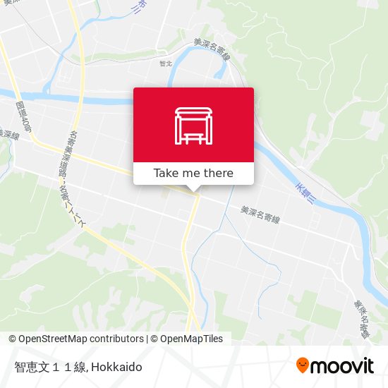 智恵文１１線 map