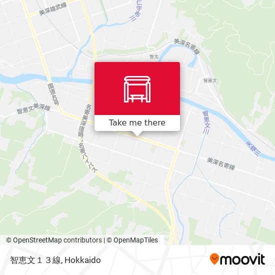 智恵文１３線 map